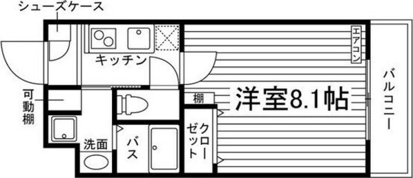 プレシャス川内の物件間取画像